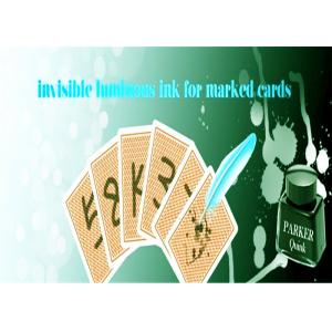 Safety Poker Magic Luminous Playing Cards Invisible Ink With Pen For Marked Cards