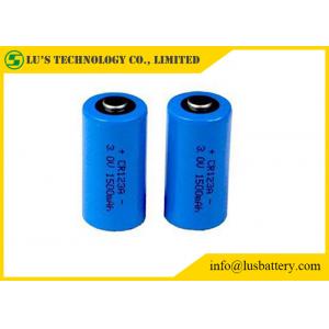 China CR123A 3v Lithium Battery CR123A Industrial Lithium Battery 1500mah Limno2 Battery supplier