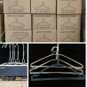 China Low Price 16inch Blue Color Notched Laundry Wire Hanger For Gulf Countries wholesale