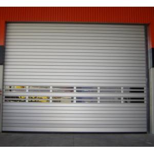 China Villa Garage Aluminum Alloy Roll Up Spiral Door With Remote Control supplier