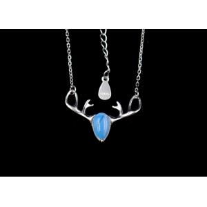 Buckhorn Shape New Jewellery Design Gemstone Moonstone Elegant Jewelry