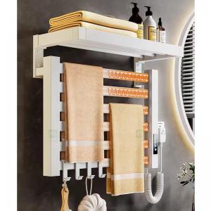 Wall Mounted Electric Heated Towel Rack Electric Towel Warmers For Bathrooms