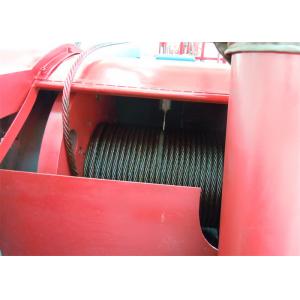 LBS Construction Use 80m Rope Dual Drum Winch . Piling Winch Machine Heavy Duty