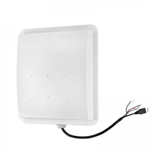 UHF RFID card reader 0- 6m long distance range with 8dbi Antenna RS232/RS485/Wiegand Read Integrative UHF Reader