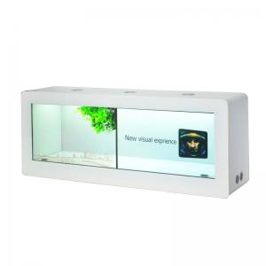 Custom LCD Video Wall , Toughened Glass Panel Transparent Lcd Touch Screen