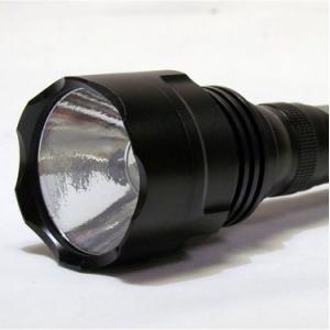 China Rechargeable, aluminum, 5 - 15 volts,  1000 lm cree high powered led flashlight supplier