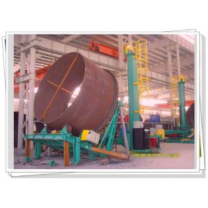 China Accurate Rotation Tilt Adjustable Turning Roll For Wind Tower Flange Auto Welding supplier