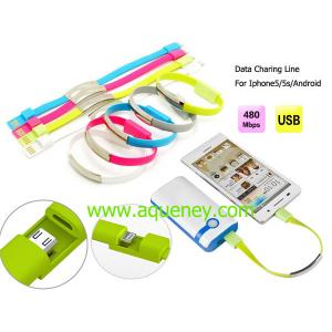 Micro USB Charger Data Cable for Iphone,Samsung with custom logo printing