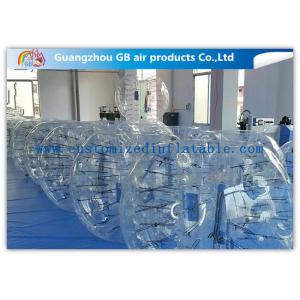 Clear Giant Inflatable Hamster Ball Human Bubble Ball With Custom Logo Printing