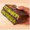 China Dubai Pistachio Paste Compound Chocolate Custom Exotic Handmade Snacks Halal wholesale