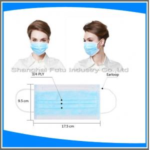 Disposable Nonwoven 3-ply Surgical Medical Face Mask with Ties or Earloop/ Doctor Surgical Masks with CE