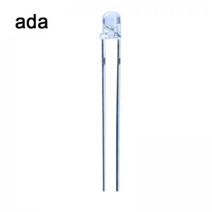 China White 3mm Light Emitting Diode Solar Lights 3mm Diode RoHS CE supplier
