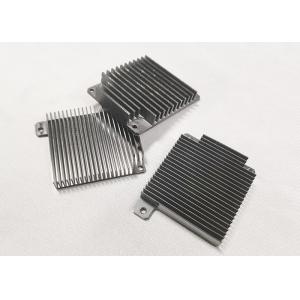 China 2000mm o vidro do comprimento que limpa com jato de areia anodizou as peças de alumínio Ra0.8 supplier