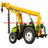 China Pile drilling machine yto tractor small pile driving machine pole erection machine wholesale