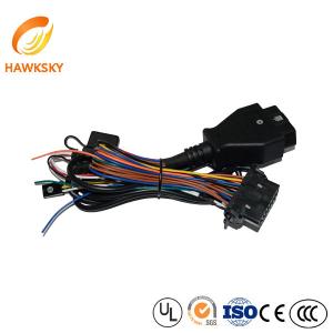 China assembly OBD male to female wire harness/assembly OBD wire harness supplier