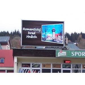 P10 Smd Outdoor Led Billboard Screen Waterproof With Fixed Installation