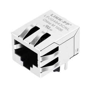 China Halo HFJ11-E1G41ERL コンパティブル LINK-PP LPJG4843CNL 100/1000 ベース-T タブ ダウン リード ワン ポート RJ 45 ネットワーク ジャック wholesale