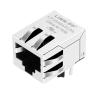 Halo HFJ11-E1G41ERL Compatible LINK-PP LPJG4843CNL 100/1000 Base-T Tab Down Without Led One Port RJ 45 Network Jack