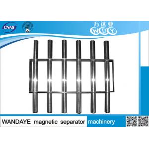 ISO9001 Overband Magnetic Separator / Grate Magnet Shelf with Stainless Steel Plate
