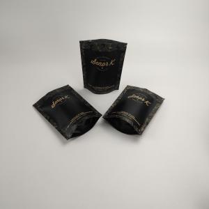 Customized Stand Up Brown Kraft Paper Coffee Packaging Bags Coffee Bean Coffee Tea Packaging Pouch