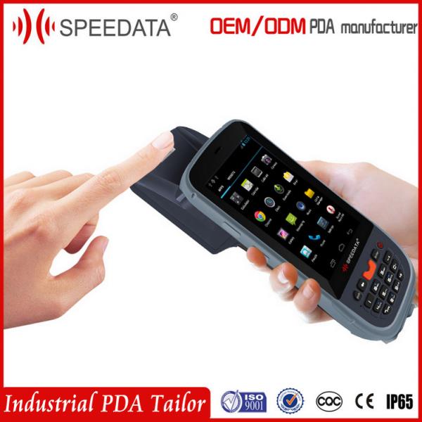 NFC Portable Fingerprint Reader Handheld PDA Devices With 8mp Camera