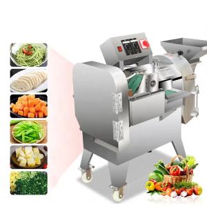 Silver Stainless Steel Cutting Machine Multi Functional In Green Onion Vegetable Potato Fruit