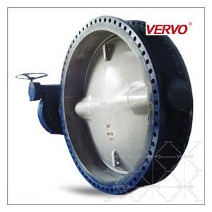 ​EN593 Double Flange A216 WCB Gearbox Operated Butterfly Valve PN6 RF API Std 609 Butterfly Valves 80 Butterfly Valve