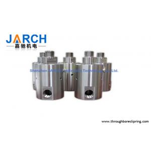 China 300psi Industrial safety copper Hydraulic Rotary Union / swivel joint air quick coupler Casting Max Speed:2000RPM supplier