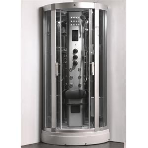 Enclosed Steam Shower Bath Cabin Spa Shower Enclosures With Aluminum Alloy Column