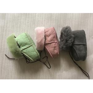 China Genuine Sheepskin Baby Slippers supplier