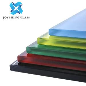 China Coloured Safety Toughened Glass 4mm 5mm 6mm Building Tempered Glass supplier