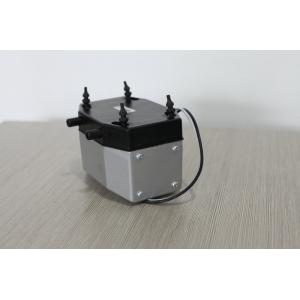 China Aluminum AC Miniature Air Pump Double Diaphragm Air Pumps For Industrial Dosing supplier