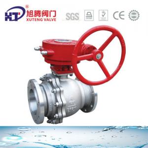 China 1000kg Package Gross Weight Gear Operated Flanged Ball Valve for Gas Media Q341F-150LB supplier