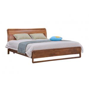 2017 New design of  Interior Fitout Apartment Furniture Doube / King bed by Walnut wood for hot sale