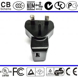 China BS listed UK plug 5v1.5a USB charger  for notebook supplier