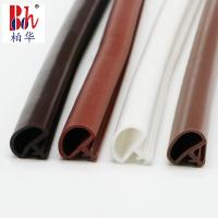 China High Quality Wooden Door Seal Strip Co-Extruded D shape Anti-Collision PVC Rubber Sealing Strips For Wooden Door on sale