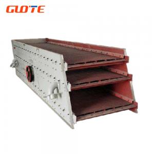 China Video Outgoing-Inspection Triple Decks Vibrating Screen with PLC Core Components supplier