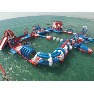 China Customized Floating Indoor Water Park Safety Sporting Capacity 145 People wholesale