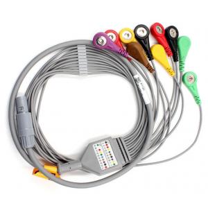 China Jincomed Medical Holter Cable Ecg Ekg Cable Customized Cable Length supplier