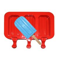 China OEM / ODM Silicone Ice Pop Molds Stocked Custom Popsicle Molds on sale