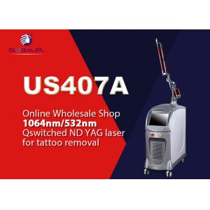 China Pigment Removal Q Switched Nd Yag Laser Tattoo Removal Machine 1064nm / 532nm supplier