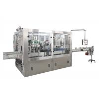 China SUS316L Soda Water Filling Machine , Rotary Tray Automatic Beer Bottle Filler on sale