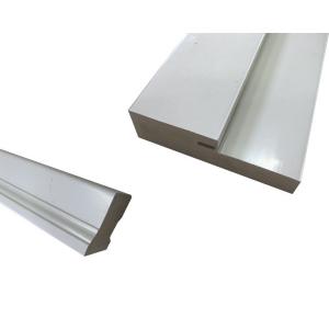 High Nail Holding White Wpc Profile Door Brick Mould Architrave SGS Passed