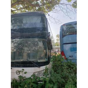 Double Decker Used Coach Bus Golden Dragon Tourist Bus XML6148 With Bed 56seats