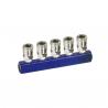 Quick Coupling Pneumatic Tube Fittings Self - Locking Straight Type Metal