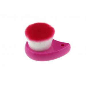 Soft Red Cute Top Rated Facial Cleansing Brush For Sensitive Skin
