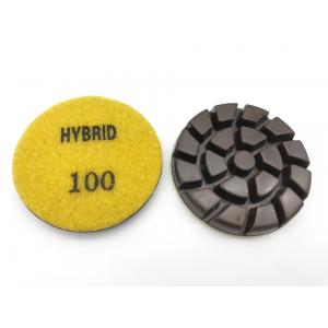 China Wet dry Hybrid diamond grinding and polishing discs resin bond for concrete Long-life supplier