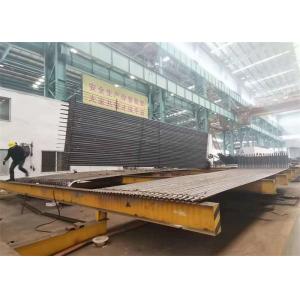 China Horizontal Boiler Water Wall Panels 76 Mm For Gas Fired Hot Water supplier