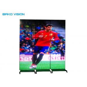 Movable light weight P3 poster display for shopping center ads