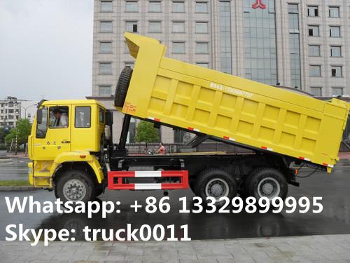 factory direct sale dongfeng dalishen 6*4 30ton dump truck for sale, 10 wheels